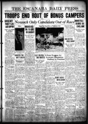 The Escanaba Daily Press, 1932-07-30