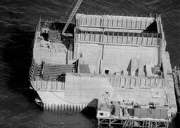 Aerial View of Mackinac Bridge Construction (12 of 77)