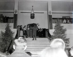 (217-10) Christmas Program in Foyer