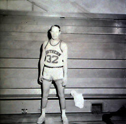 (650-03) Individual Basketball Members--Wayne Momson, Steve Thomas, Jerry Wright, Bolo Armstead 1960-61