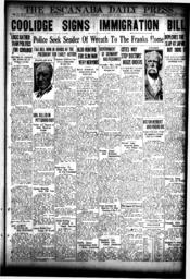 The Escanaba Daily Press, 1924-05-27