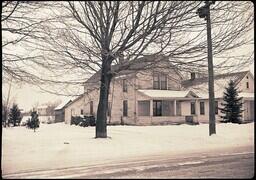 (166-003) Side View of Unidentified House