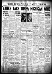 The Escanaba Daily Press, 1938-10-09