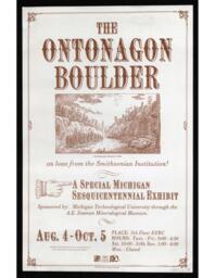 Ontonagon Boulder Exhibit Poster