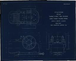 “Farrel” Stone and Ore Crusher for Champion Copper Company Blueprint