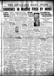 The Escanaba Daily Press, 1931-05-12