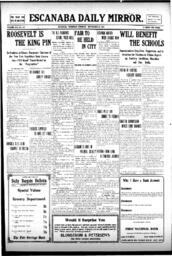 Escanaba Daily Mirror, 1910-09-27