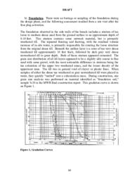 Initial Report of Findings: FERC Investigation of Activation of Fuse Plug Spillway, Part 3