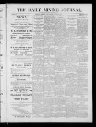 The Daily Mining Journal, 1885-12-04