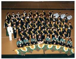 Marching Band Posing for Portrait (Part of the NMU Historic Photographs Collection)