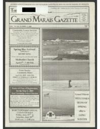 Grand Marais Gazette, 2009-04-02