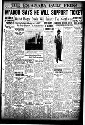 The Escanaba Daily Press, 1924-07-13