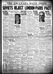 The Escanaba Daily Press, 1939-06-01