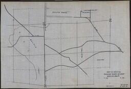 Map at Baltic Showing Shafts and Caves