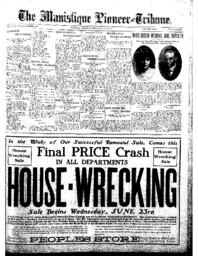 The Manistique Pioneer-Tribune, 1915-06-18