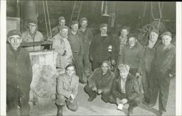 Group Portrait of Workers at a Copper Range Company Mill