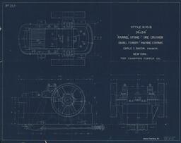 Style No 15-B, Farrel Stone and Ore Crusher