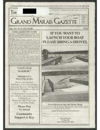 Grand Marais Gazette, 2007-04-19