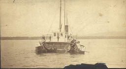 Damaged steamer Pontiac