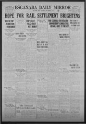 Escanaba Daily Mirror, 1922-09-07