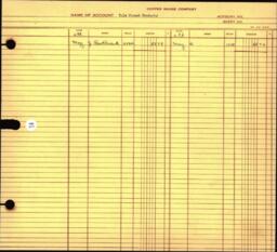 Copper Range Company Transfer Ledger 1929-1950, #041 Expenses T