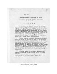 Part III-Theodore Roosevelt's Desire That Mr. Shiras Write a Book on Hunting Wild Life with Camera and Flashlight (pages 43-56)