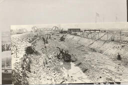 Excavation of the third lock