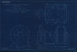 6 Inch Centrifugal Pump Direct Connected to Electric Motor Plan