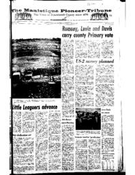 The Manistique Pioneer-Tribune, 1970-08-06