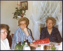 Three Members Knuth Family at Table