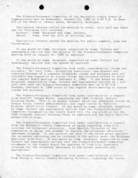 Finance and Personnel Committee, 1986-01-29