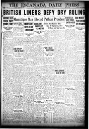 The Escanaba Daily Press, 1923-06-23