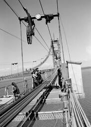 Cable spinning for Mackinac Bridge (61 of 67)