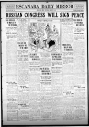 Escanaba Daily Mirror, 1918-03-07