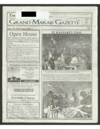 Grand Marais Gazette, 2013-05-02