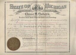 Donald Grant Notary Certificate