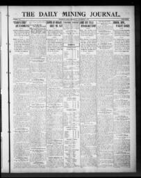 The Daily Mining Journal, 1908-09-09