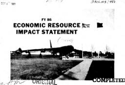 K.I. Sawyer Air Force Base Economic Impact Resource Statement, 1986