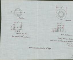 Gaskets for Oxygen Pump Plan