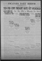 Escanaba Daily Mirror, 1922-05-24