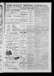 The Daily Mining Journal, 1893-12-19