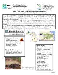 Lower Dead River Watershed Implementation Project