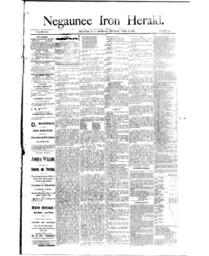 Negaunee Iron Herald, 1889-04-11