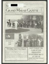 Grand Marais Gazette, 2008-05-29