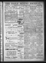 The Daily Mining Journal, 1896-08-03