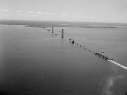 Aerial View of Mackinac Bridge Construction (63 of 77)