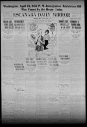 Escanaba Daily Mirror, 1921-04-22