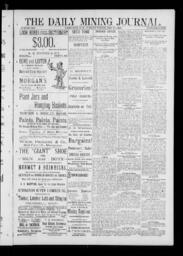 The Daily Mining Journal, 1890-05-20