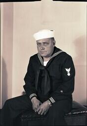 (094-004) Ed Bailey in Navy Uniform (2 of 2)