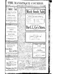 The Manistique Courier, 1899-08-11